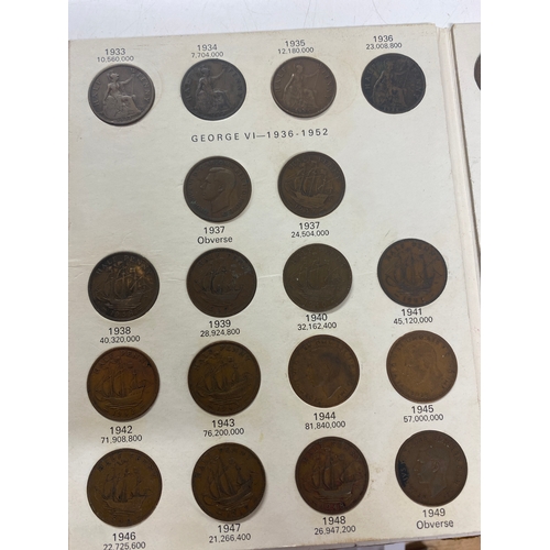 32B - 1915-1917 complete set of half pennies