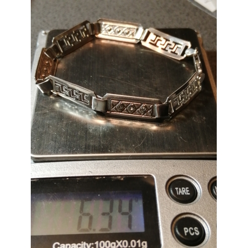 26A - Silver bracelet 6.34 grams