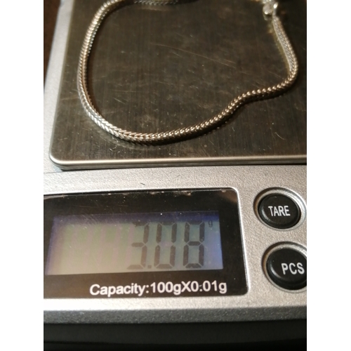 25A - Silver bracelet 3.08 grams