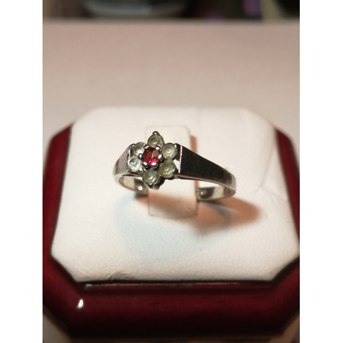 27A - Silver ring 1.82 grams Size N