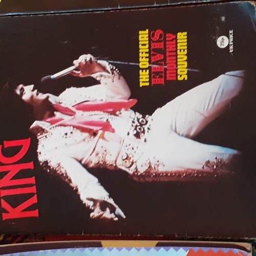 8 - Various vintage Elvis magazines