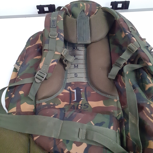 23 - Pro force large 30 inch long DPM back pack with adjustable back system. Excellent condition
