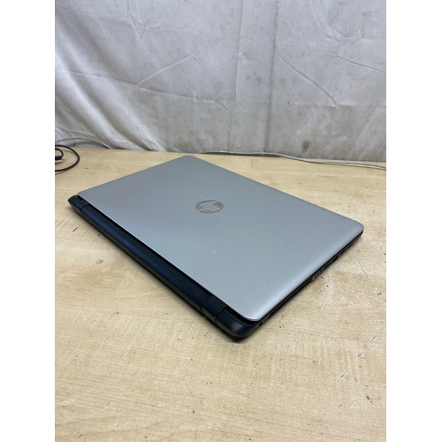 267 - HP 350 G2 laptop, i5-5th CPU, 4GB RAM, 500GB hard drive - windows 10 & charger