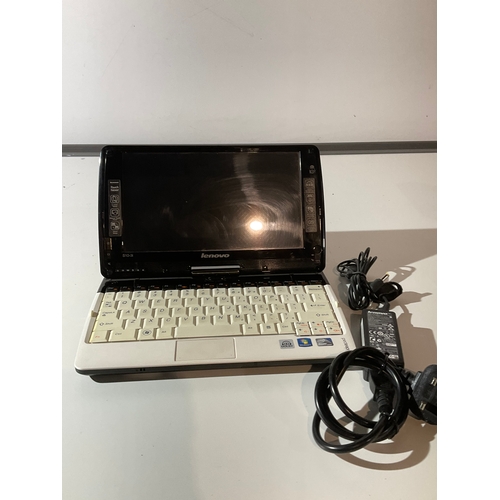 73 - Lenovo s10-3t netbook, touchscreen, with charger - power tested