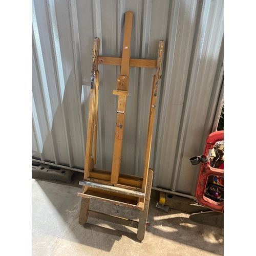 211 - Large 6ft artists easel