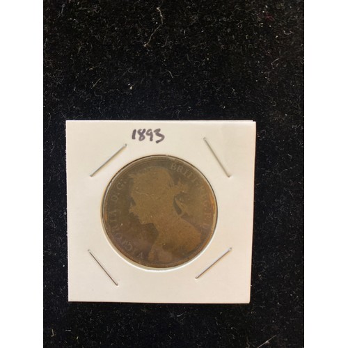 23B - 1893 Victorian penny