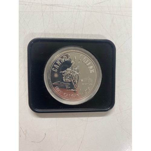31B - Canadian dollar 1875-1975 Calgary coin