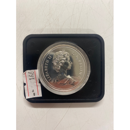 31B - Canadian dollar 1875-1975 Calgary coin