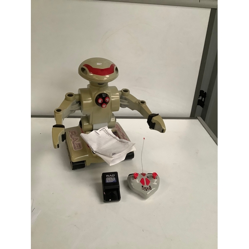 298 - RAD 2.0 remote controlled robot with charger