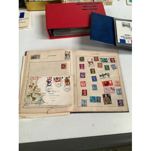 81 - Very large stamp collection including loose stamps & book of various countries