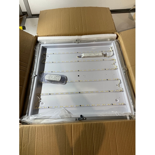 211 - Square LED light fitting as new