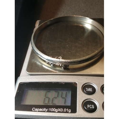 28A - Silver bracelet 6.24 grams