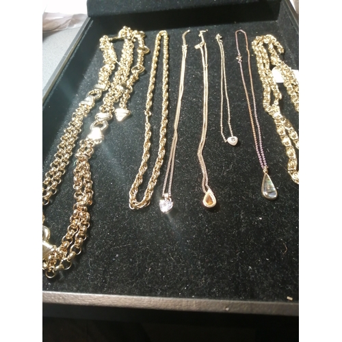 40A - 2 trays of mixed necklaces (trays not included)