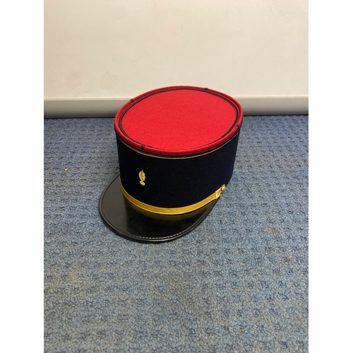 128 - Original vintage men’s Kepi Officer hat