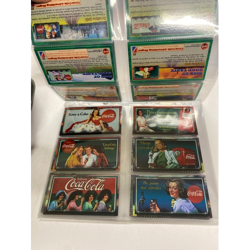 131 - Vintage USA Coca Cola collectors cards