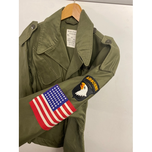 133 - Men’s green USA NATO jacket