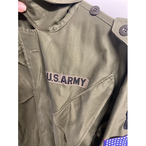 133 - Men’s green USA NATO jacket