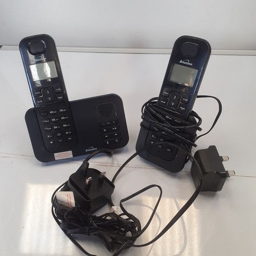 4 - Pair of Binatone telephones with answering machine