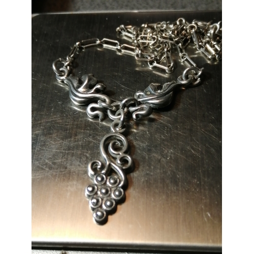 27A - Silver necklace 7.20 grams