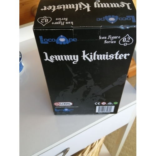 42A - LocoApe Lemmy Kilmister icon figure from Motorhead in original box in excellent condition