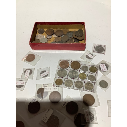 32 - Large quantity of mixed coins inc crowns, 50p, pennies, 10p & much more
