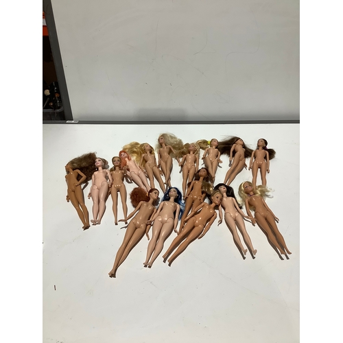 348 - Collection of Barbie dolls