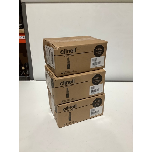 284 - 3x boxes of 48 universal cleaning spray