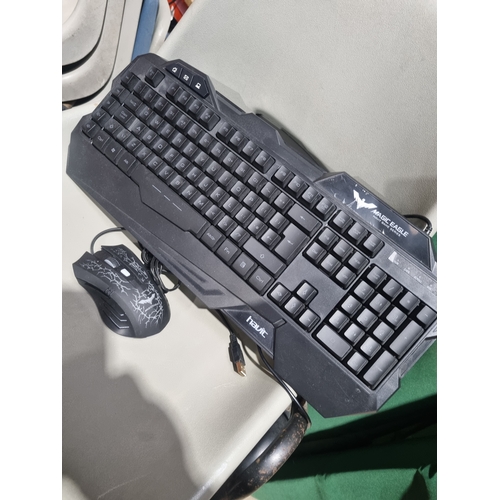 490 - Magic Eagle gaming keyboard and mouse