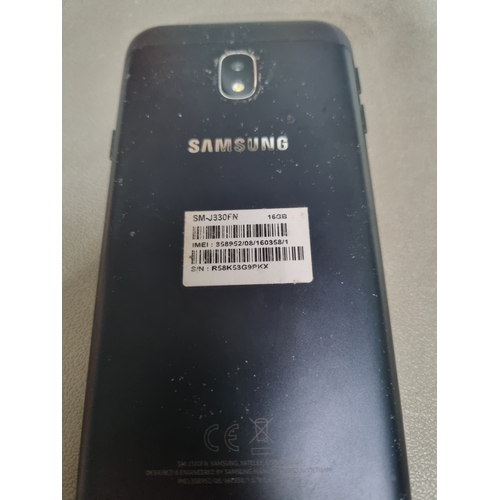 493 - Samsung j3 mobile phone reset ready for use
