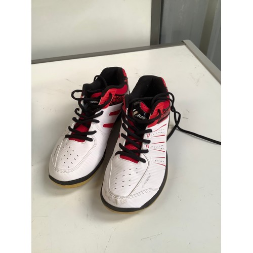 151 - Kawasaki white and  red men's size 9.5 trainers