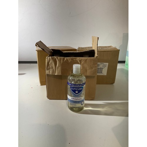 127A - 3 Boxes of 6 original crisp and  fresh hand gel