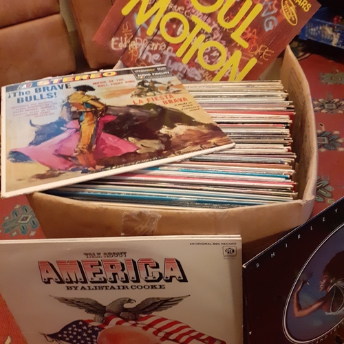 8 - Over 100 LP records. Various genre and artists including Shirley Bassey, Soul, Country, Pop, Classic... 