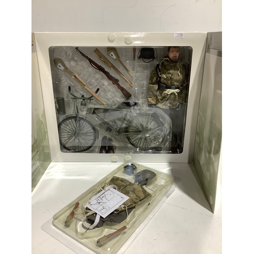 48 - WWII Sibret 1944 bicycle trooper - looks like it’s not been out the packaging in very good condition