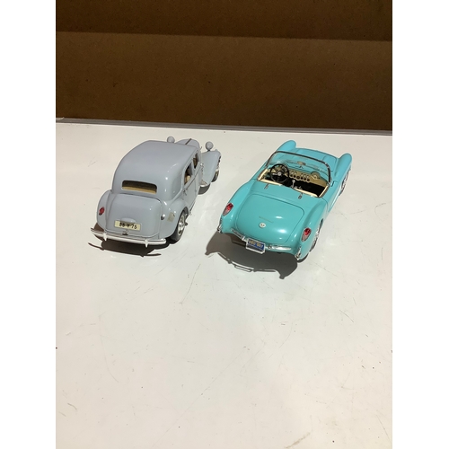 59 - Chevrolet 1/18 scale & Maisto Citroen 15CV 1/18 scale die cast vehicles