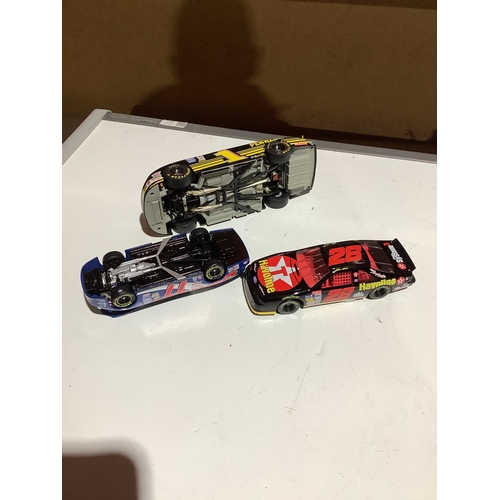 317 - 3x Nascars- Action #77 Jasper, Action #28 Havoline and Revell 1998 #1 Pennzoil