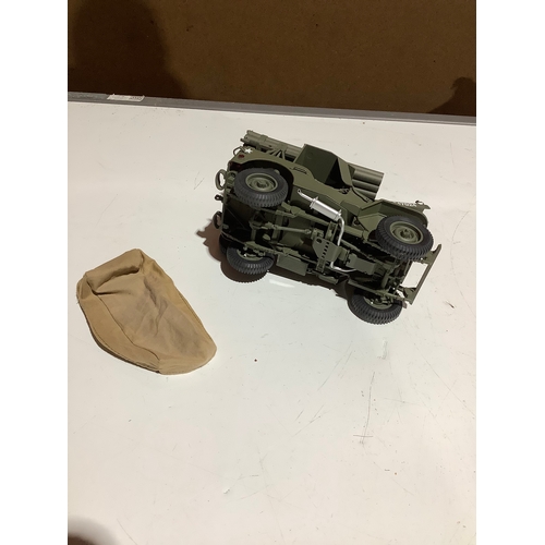 378 - Danbury mint WW2 USA rocket launcher jeep die cast