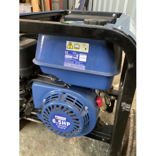 256A - PowerCraft 3200DV 110V & 240V generator - In fantastic condition with very little use