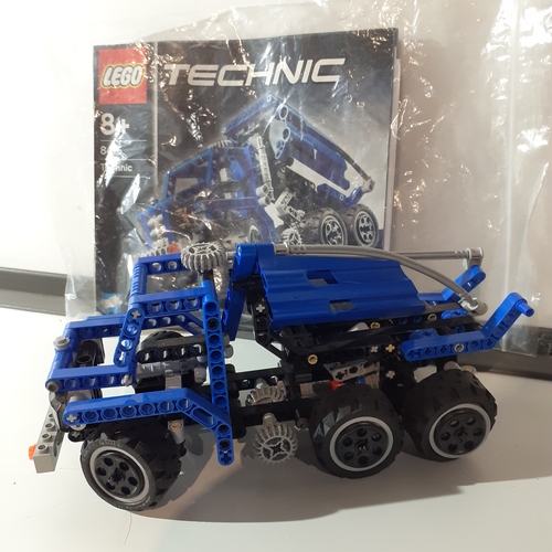 1 - Lego technic model, made up with instructions.