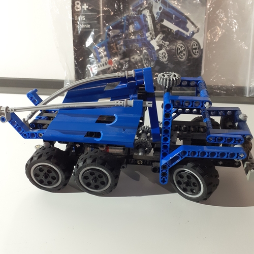 1 - Lego technic model, made up with instructions.