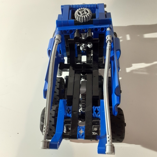 1 - Lego technic model, made up with instructions.