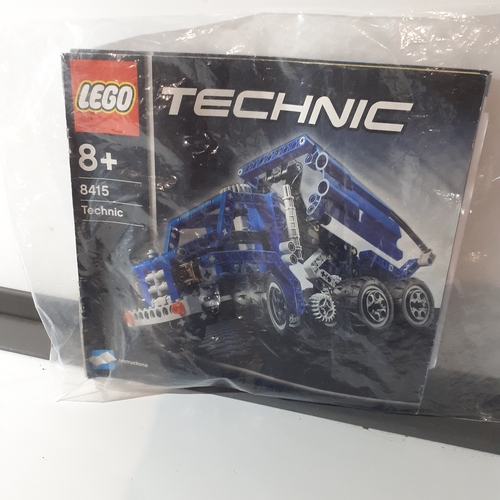 1 - Lego technic model, made up with instructions.