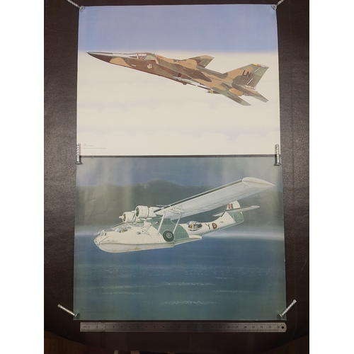 368A - Set of 10 posters of World War 2 Planes
Poster size: 25 inches wide by 20 inches high.
Planes are: 
... 