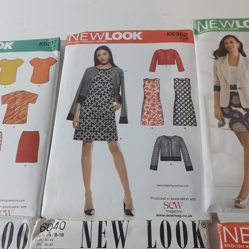 17 - 6 x vintage New Look sewing patterns