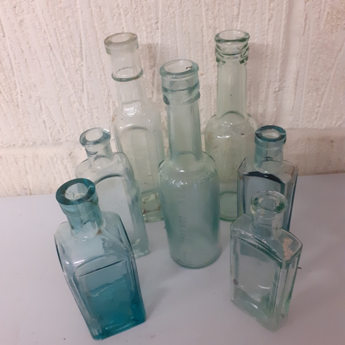 35 - Quantity vintage bottles, including a Goodhall Backhouse Relish bottle