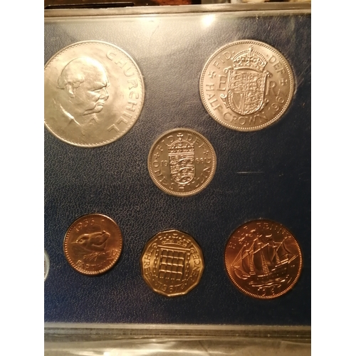 31A - Coinage of Great Britain set Crown to farthing (10 coins) Includes scarce 1956 farthing