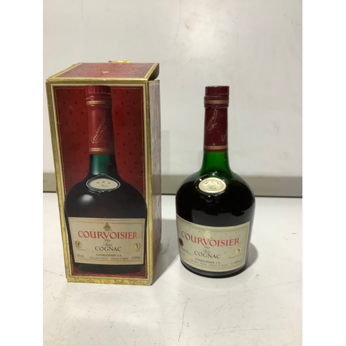 54 - Vintage Courvoisier Cognac - produce of France - sealed bottle - with box