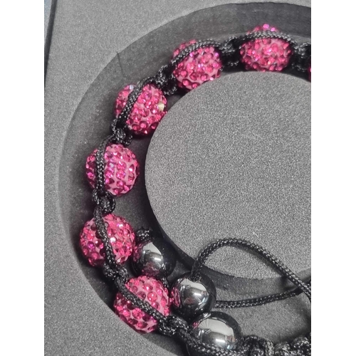 87 - Ionic balance pink energy bracelet