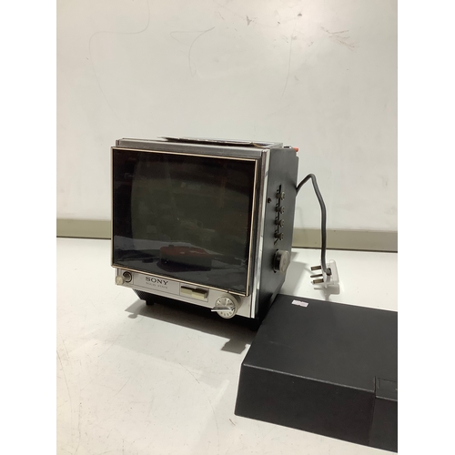 97 - Sony solid state 9” 9-90UB CRT TV