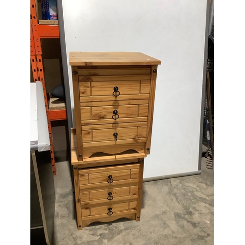 266 - Pair of matching 3 drawer units