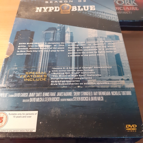 7 - 3 x New York crime DVD boxsets. 2 unopened